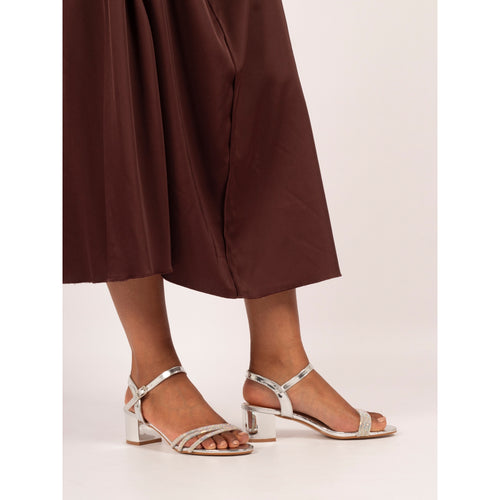 Amie Silver Sandal