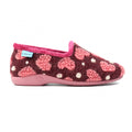 Minnie Burgundy Slipper