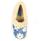 Ellis Blue Slipper