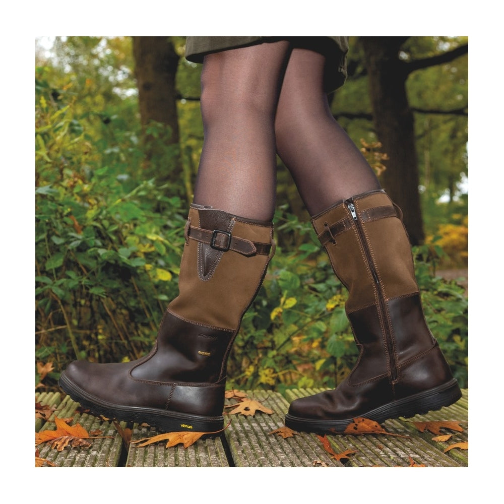 Alberta Brown Long Boot