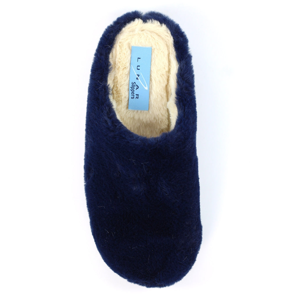 Blair Navy Mule Slipper