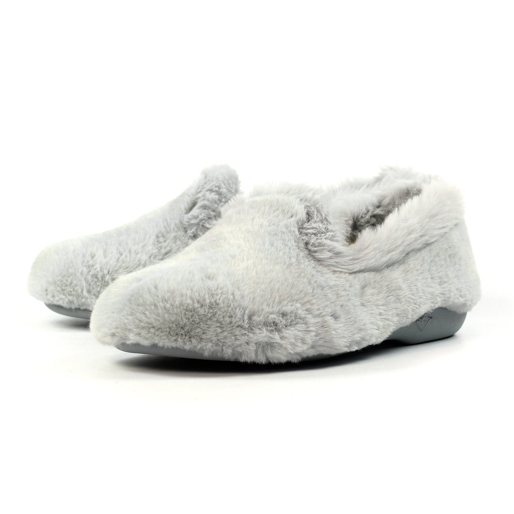 Bella Grey Slipper
