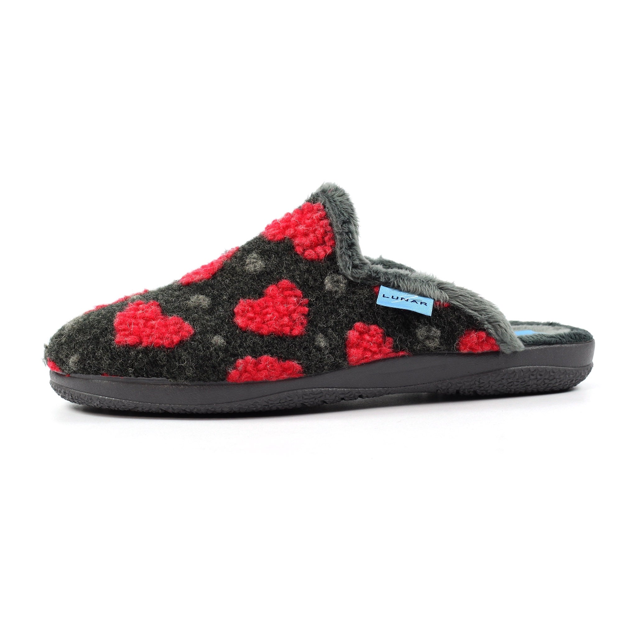 Marsha Dark Grey Slipper