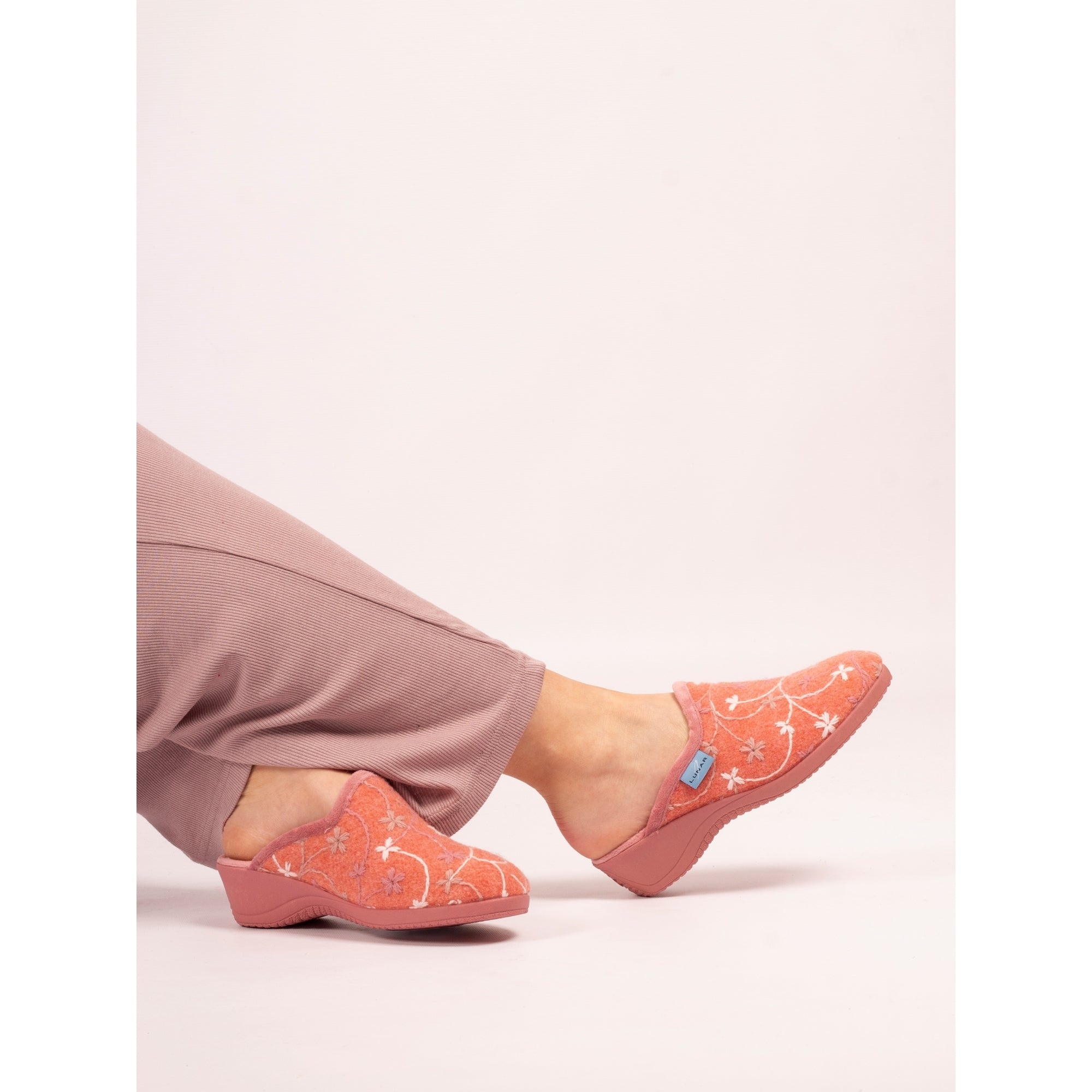 Harlow Coral Slipper