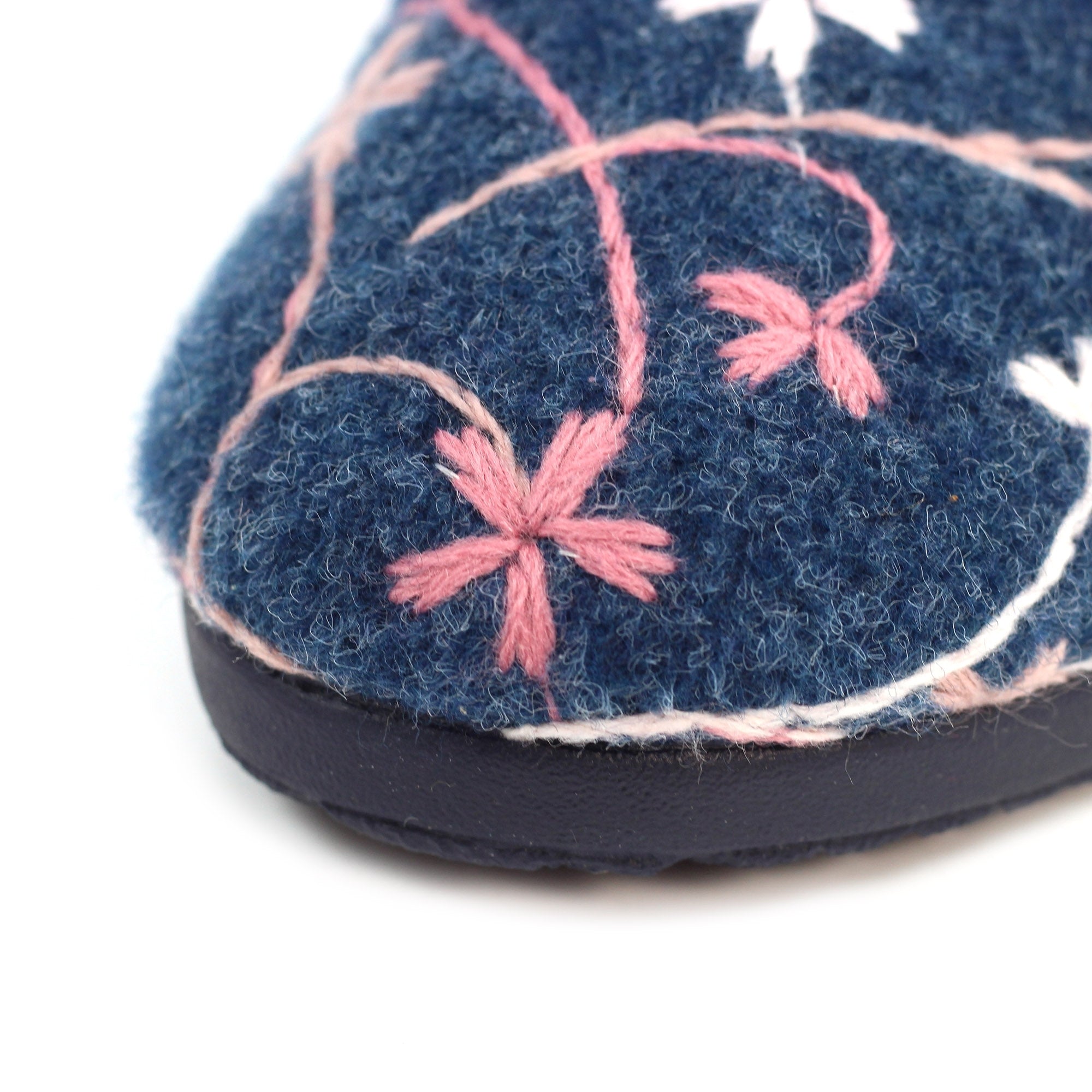 Harlow Blue Slipper