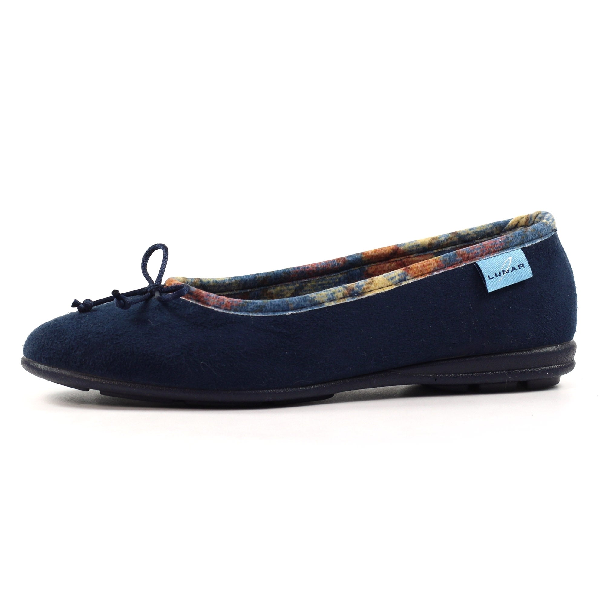 Bow Navy Pump Slipper