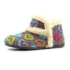 Angel Grey Boot Slipper