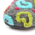 Angel Grey Boot Slipper