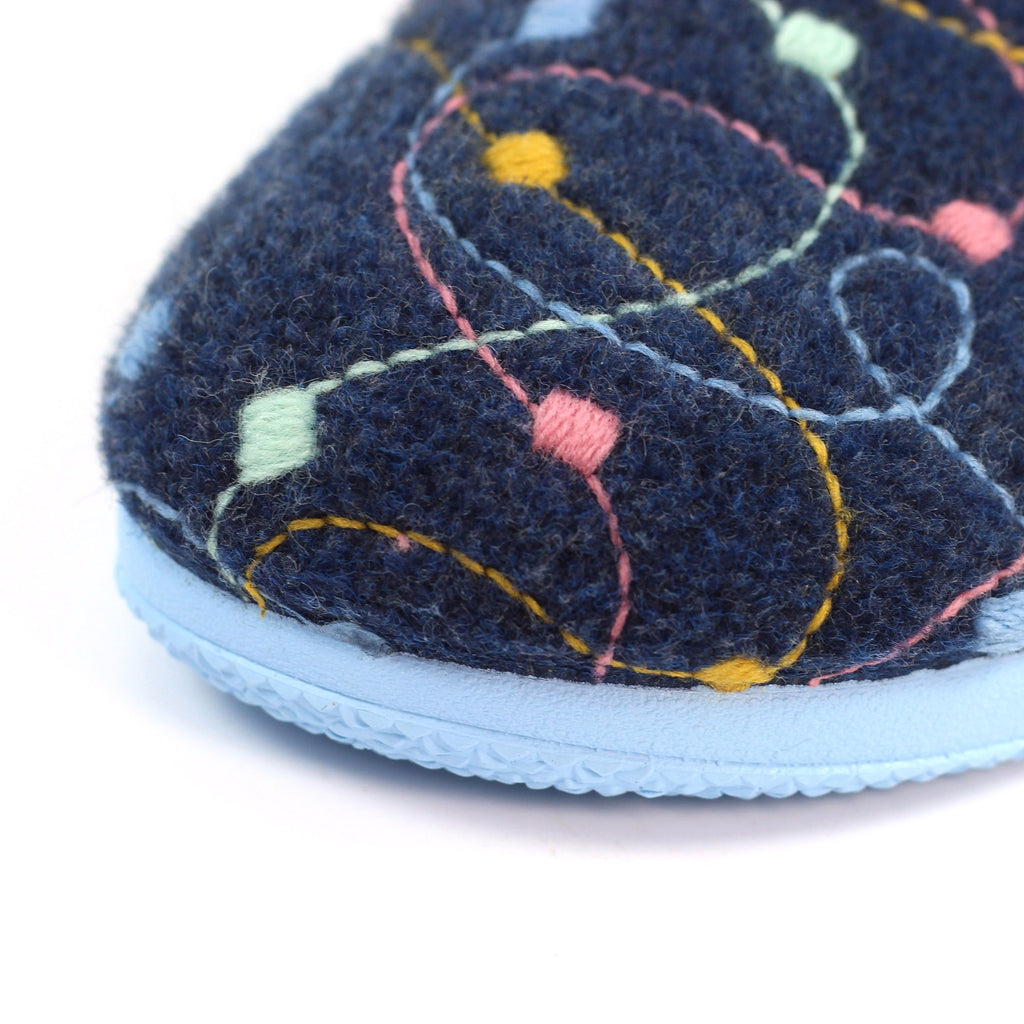 Impulse Navy Slipper