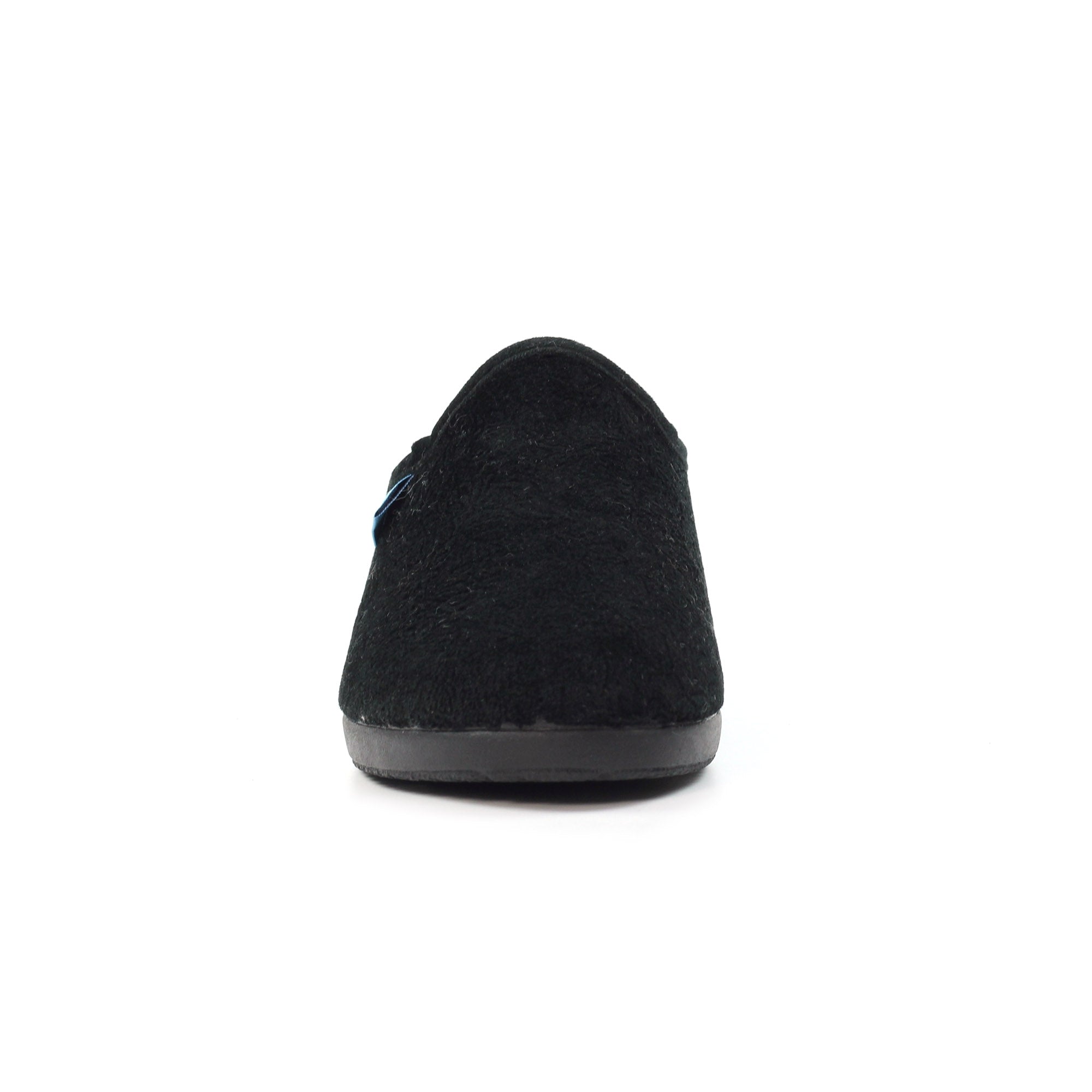 Audrey Black Mule Slipper