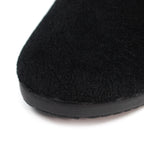 Audrey Black Mule Slipper