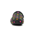 Peanut Black Mule Slipper