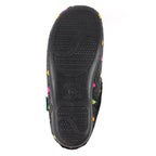 Peanut Black Mule Slipper
