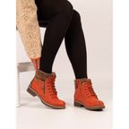 Millie Orange Waterproof Boot