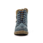 Millie Mid Blue Waterproof Boot