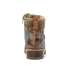 Millie Mid Blue Waterproof Boot