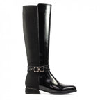 Emma Black Long Boot