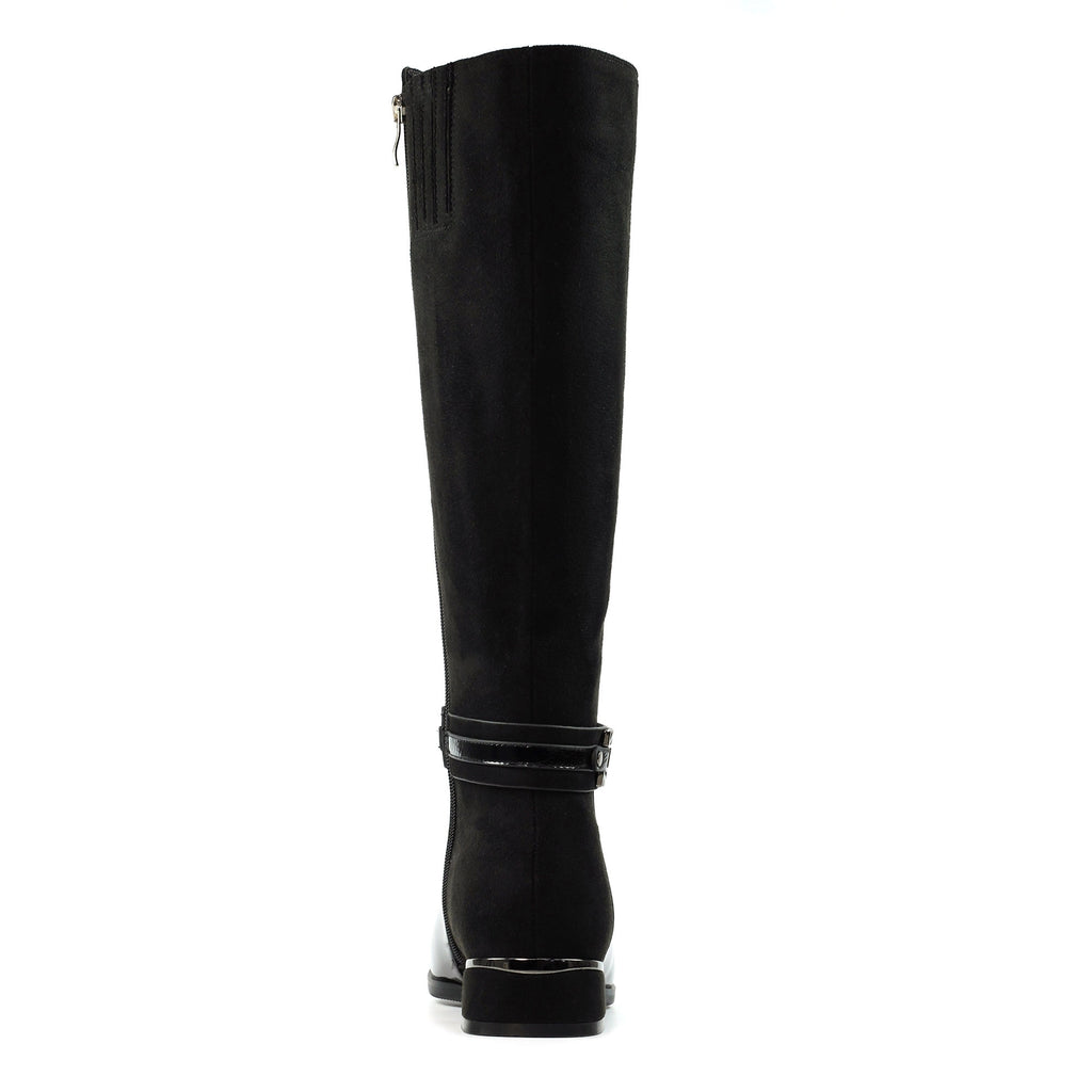 Emma Black Long Boot