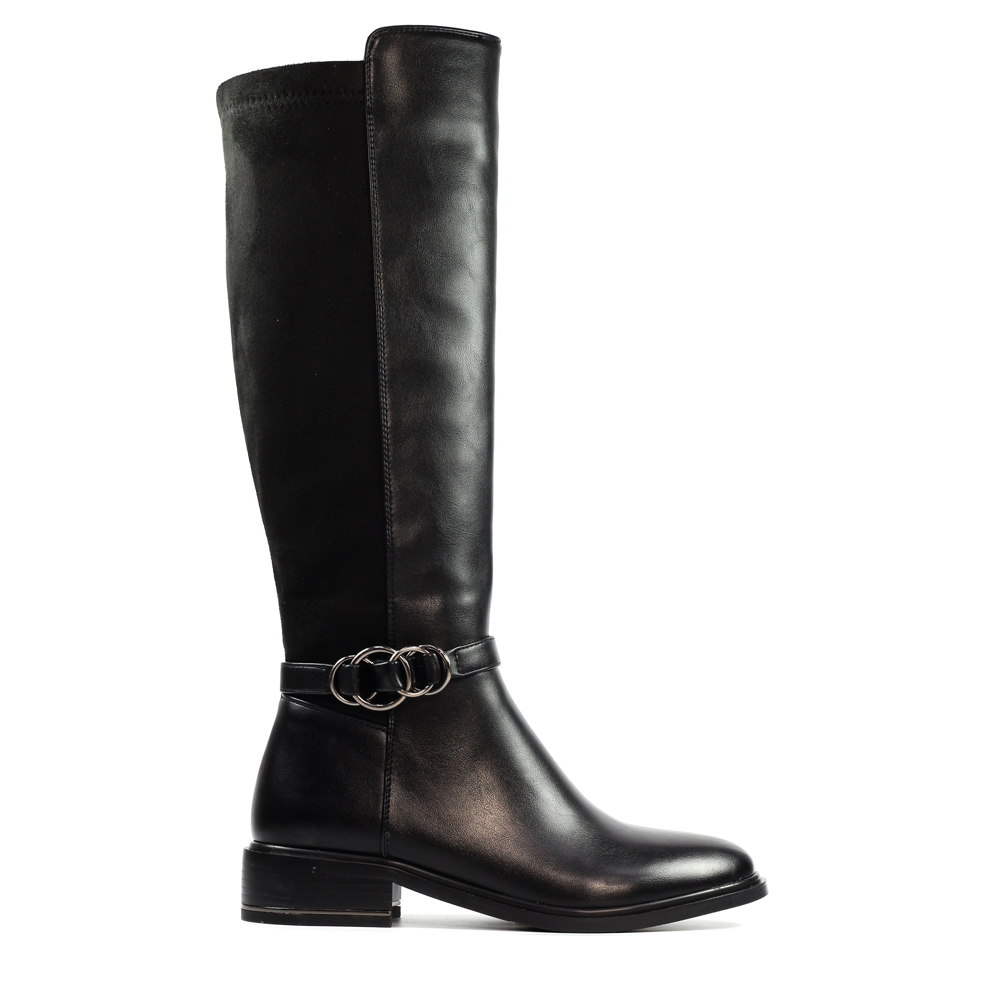 Corby Black Long Boot
