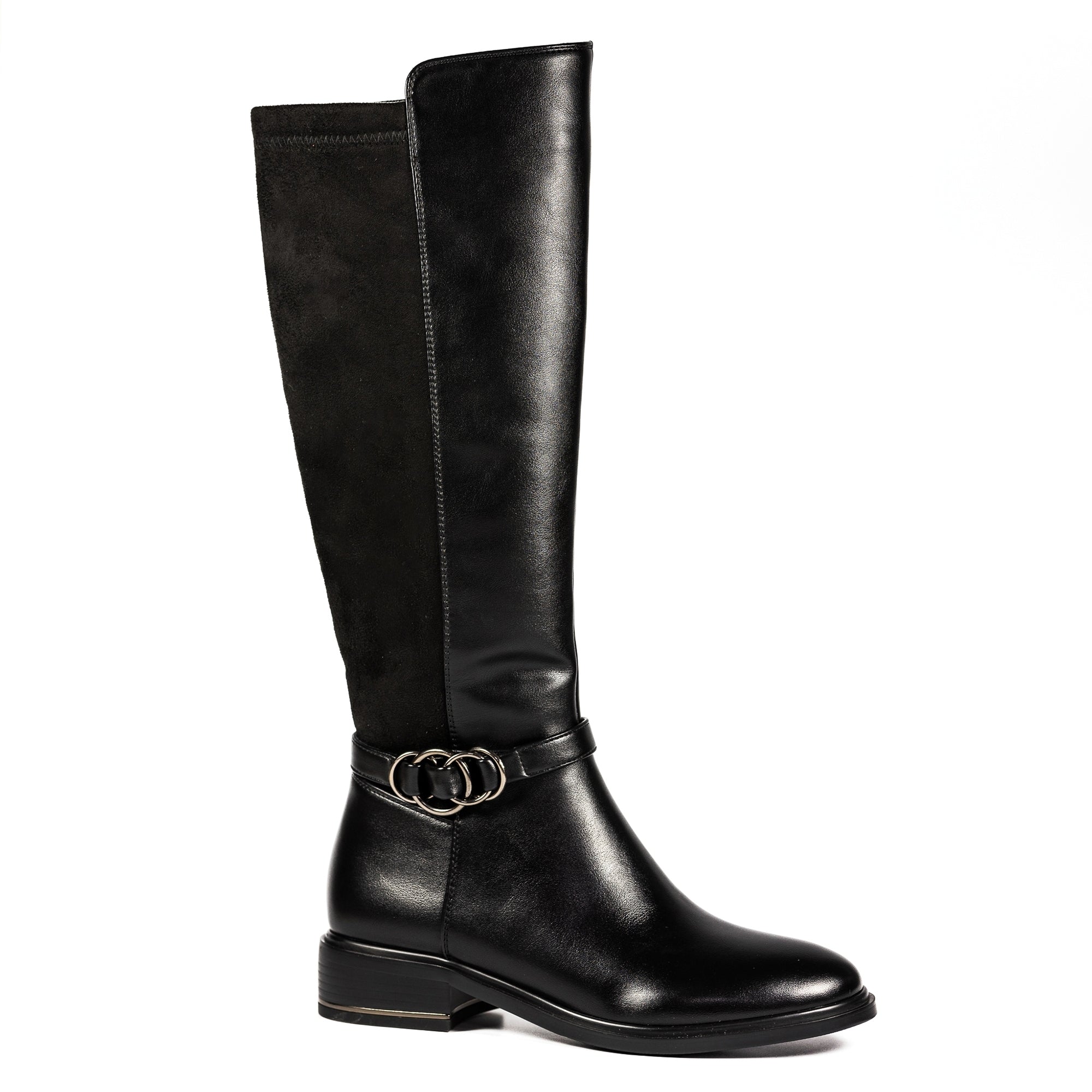 Corby Black Long Boot