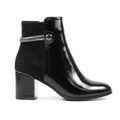 Lily Black Ankle Boot