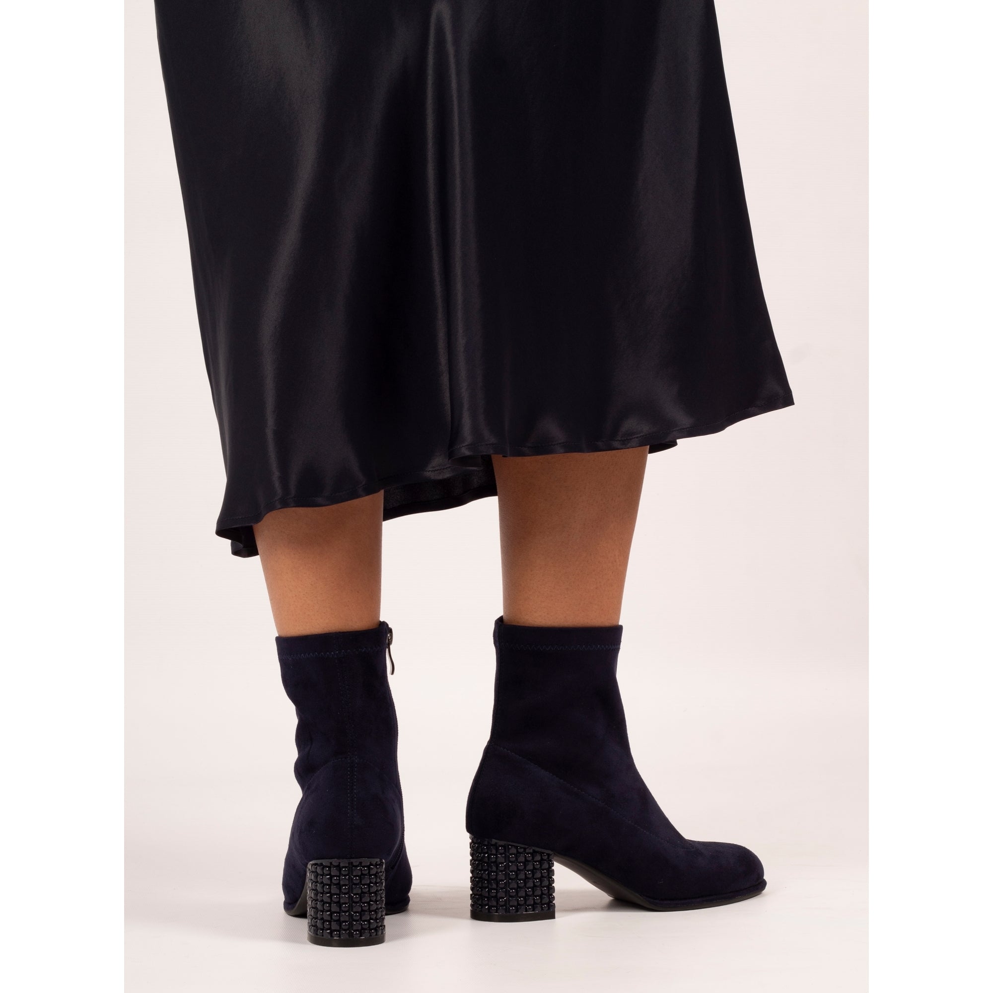 Sage Navy Ankle Boot