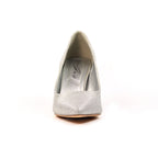 Romance Silver Court Shoe