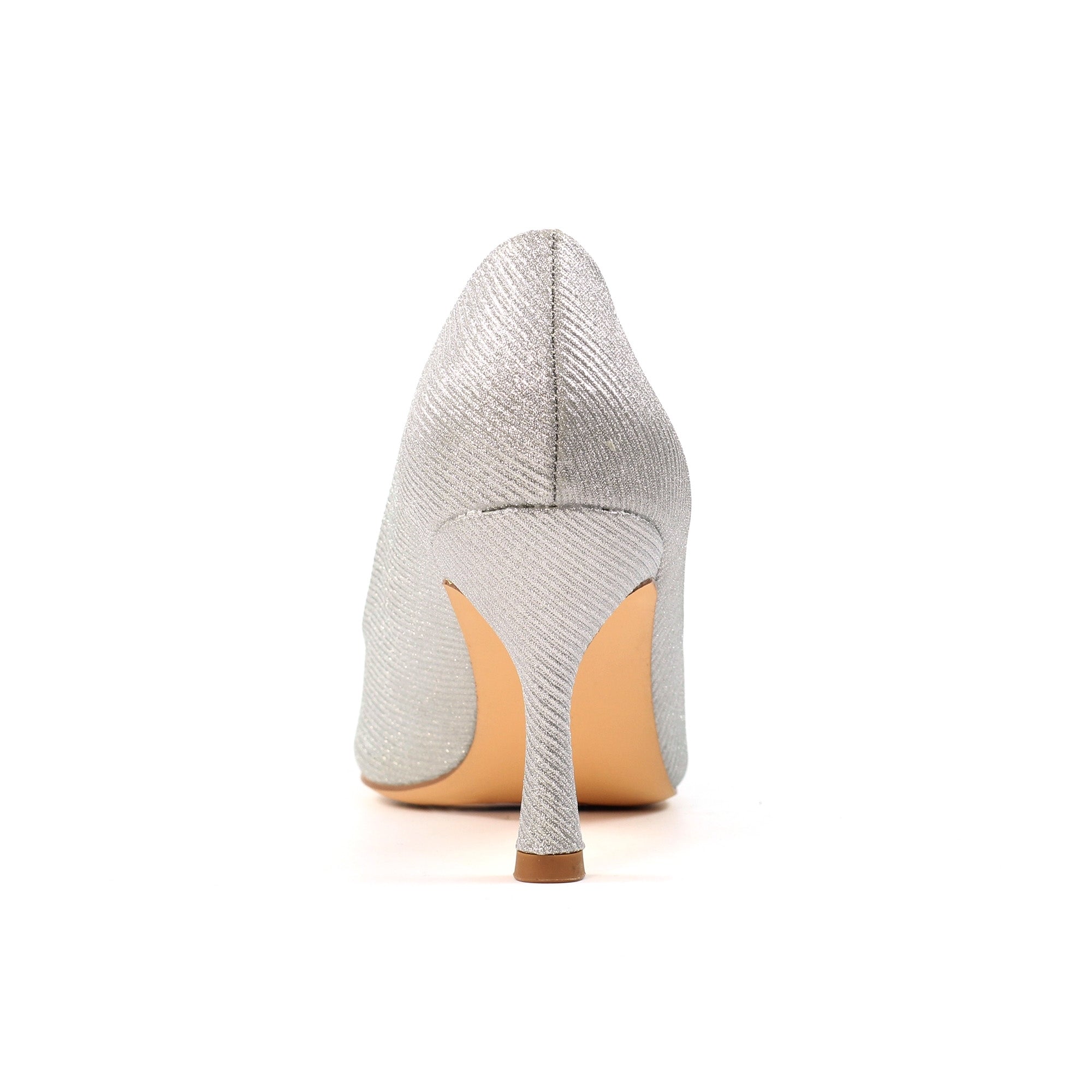 Romance Silver Court Shoe