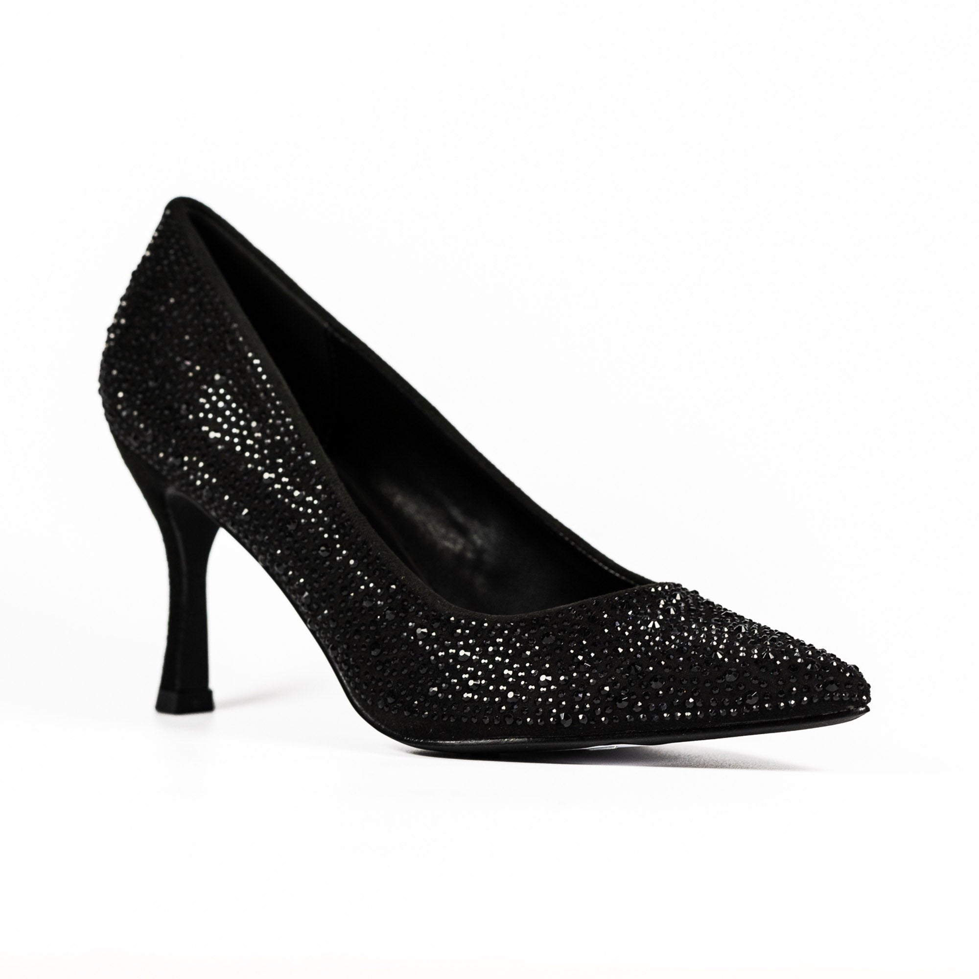 Renata Black Court Shoe