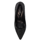 Renata Black Court Shoe