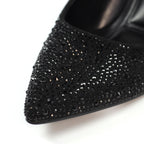Renata Black Court Shoe