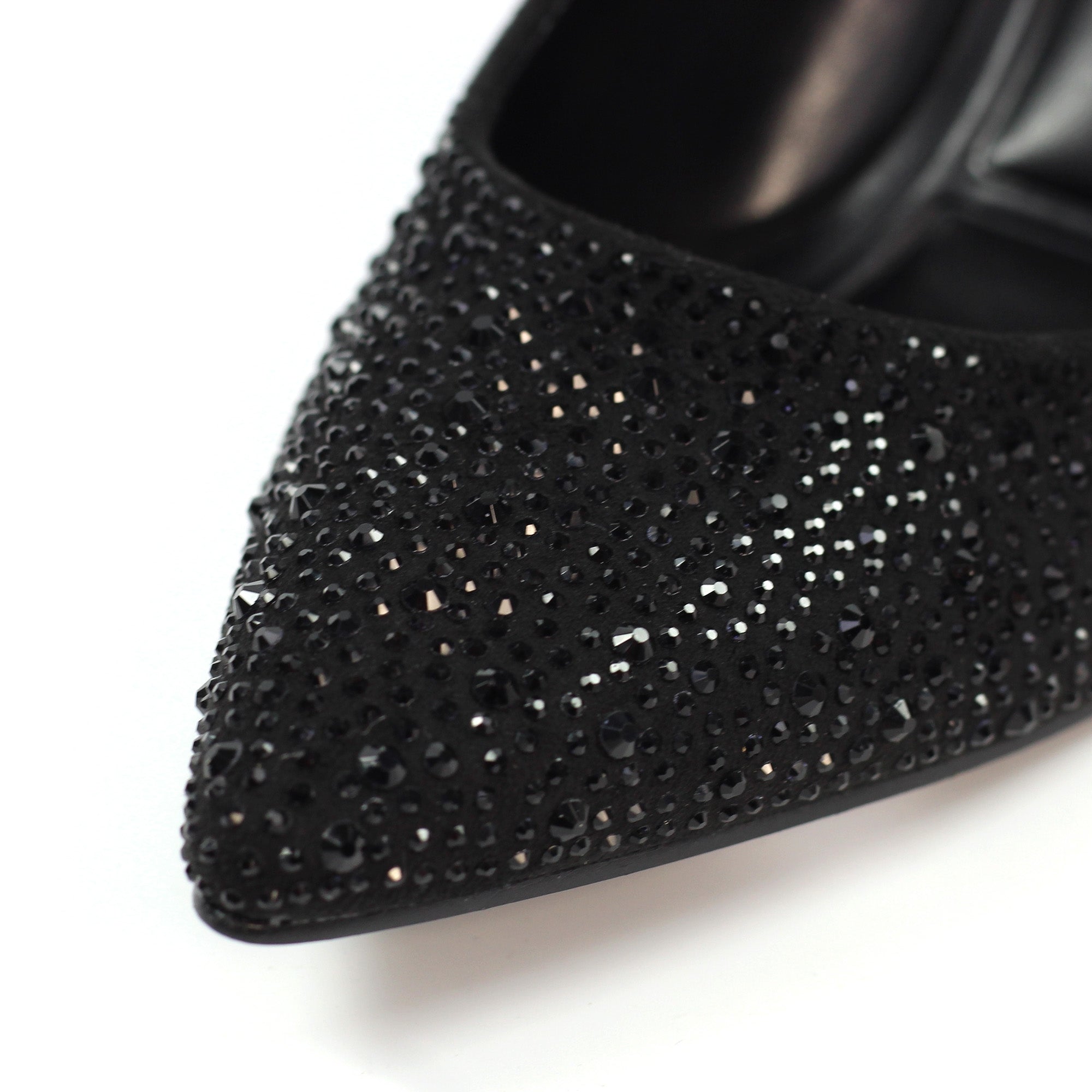 Renata Black Court Shoe