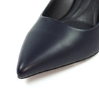 Phoebe Navy Court Shoe