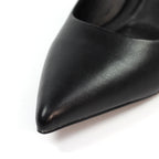 Phoebe Black Court Shoe