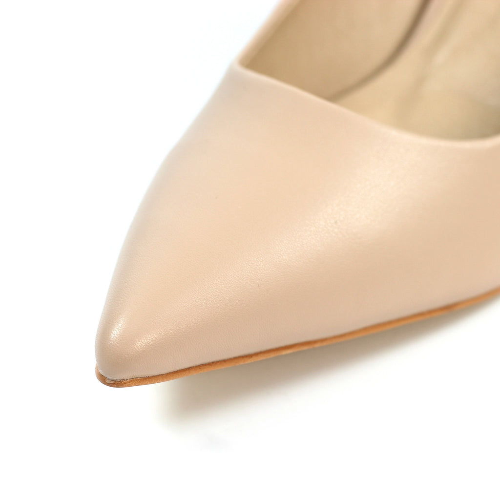 Phoebe Beige Court Shoe