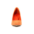 Amy Orange Court Shoe