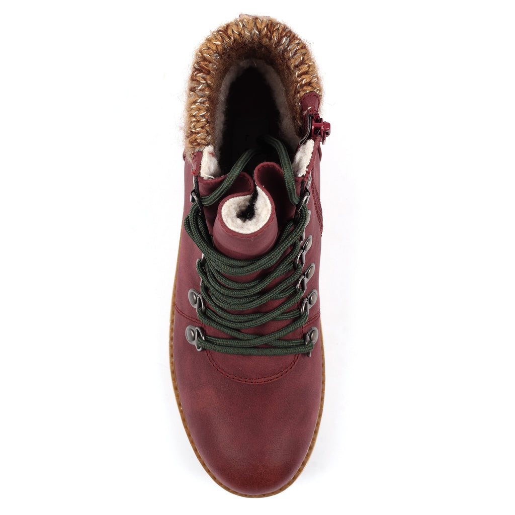 Candy Burgundy Waterproof Boot