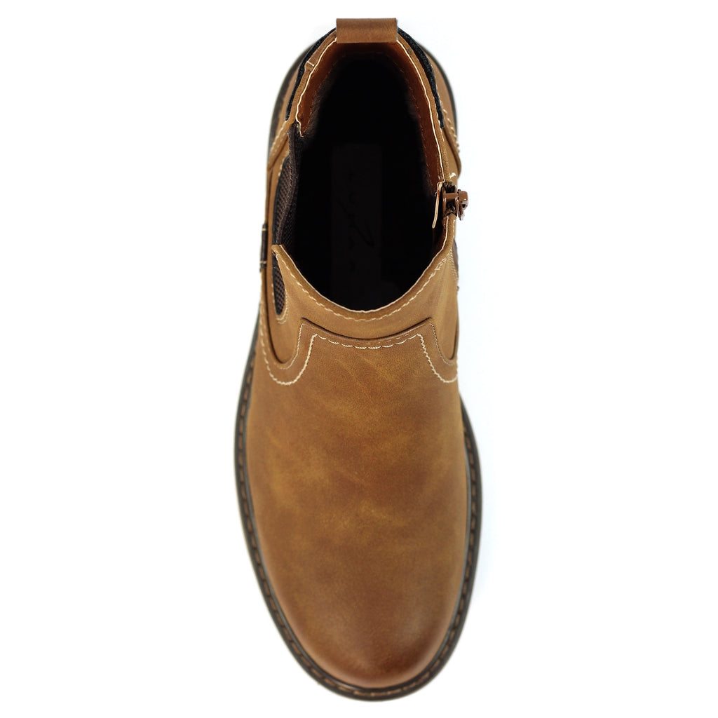 Roxie III Tan Ankle Boot