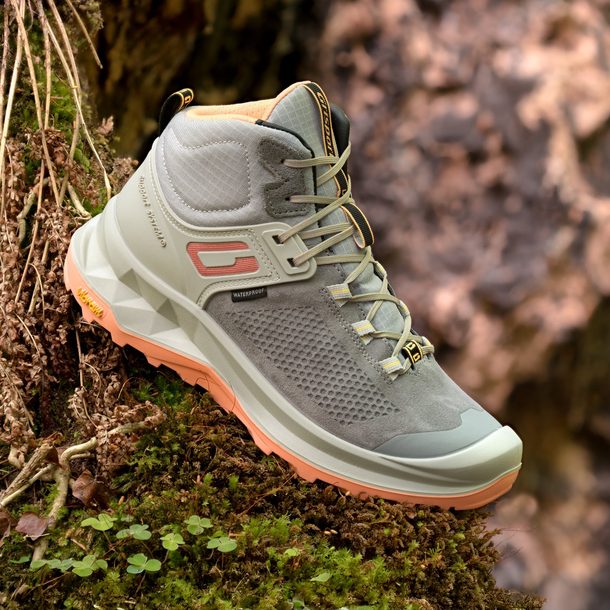 Lady Terra Light Grey Walking Boot