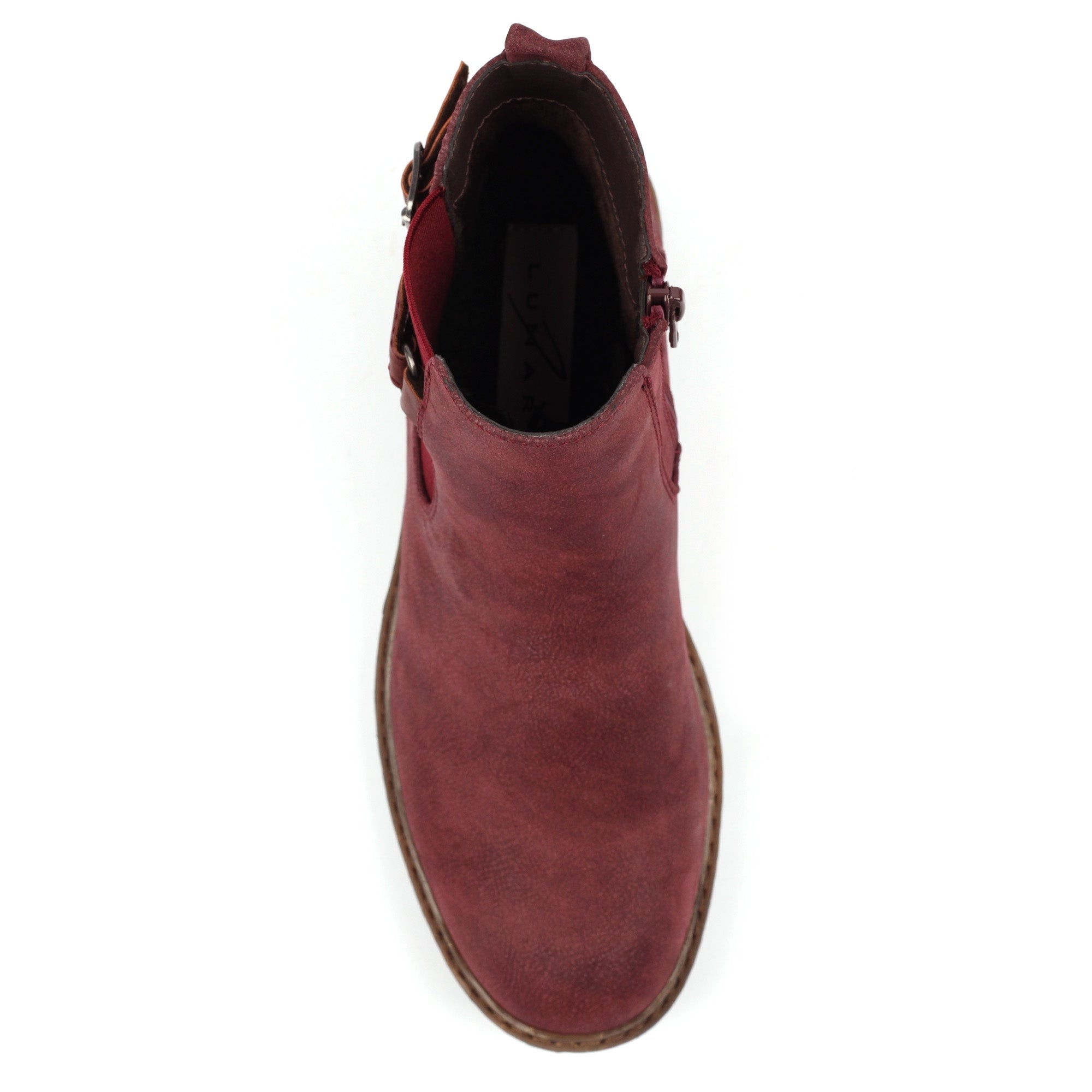 Morris Burgundy Ankle Boot