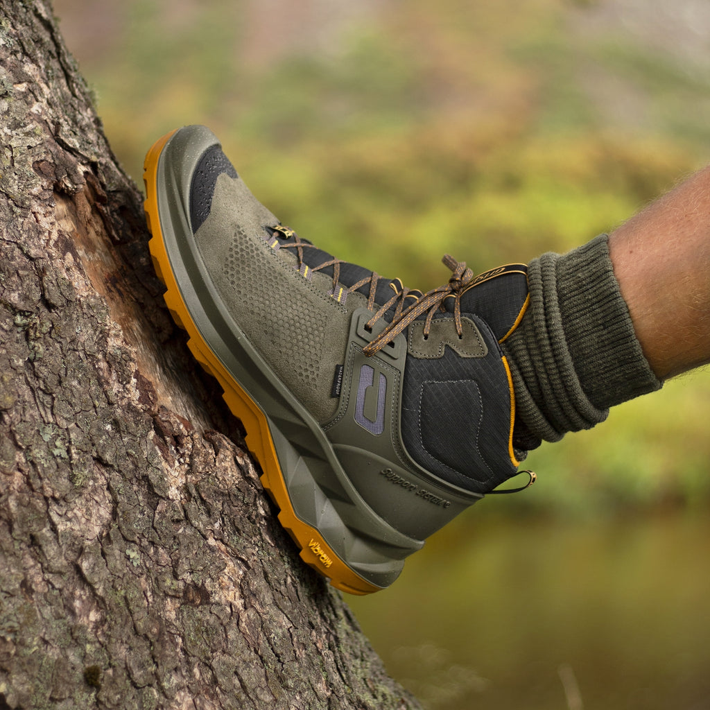 Sherman Military Green Walking Boot