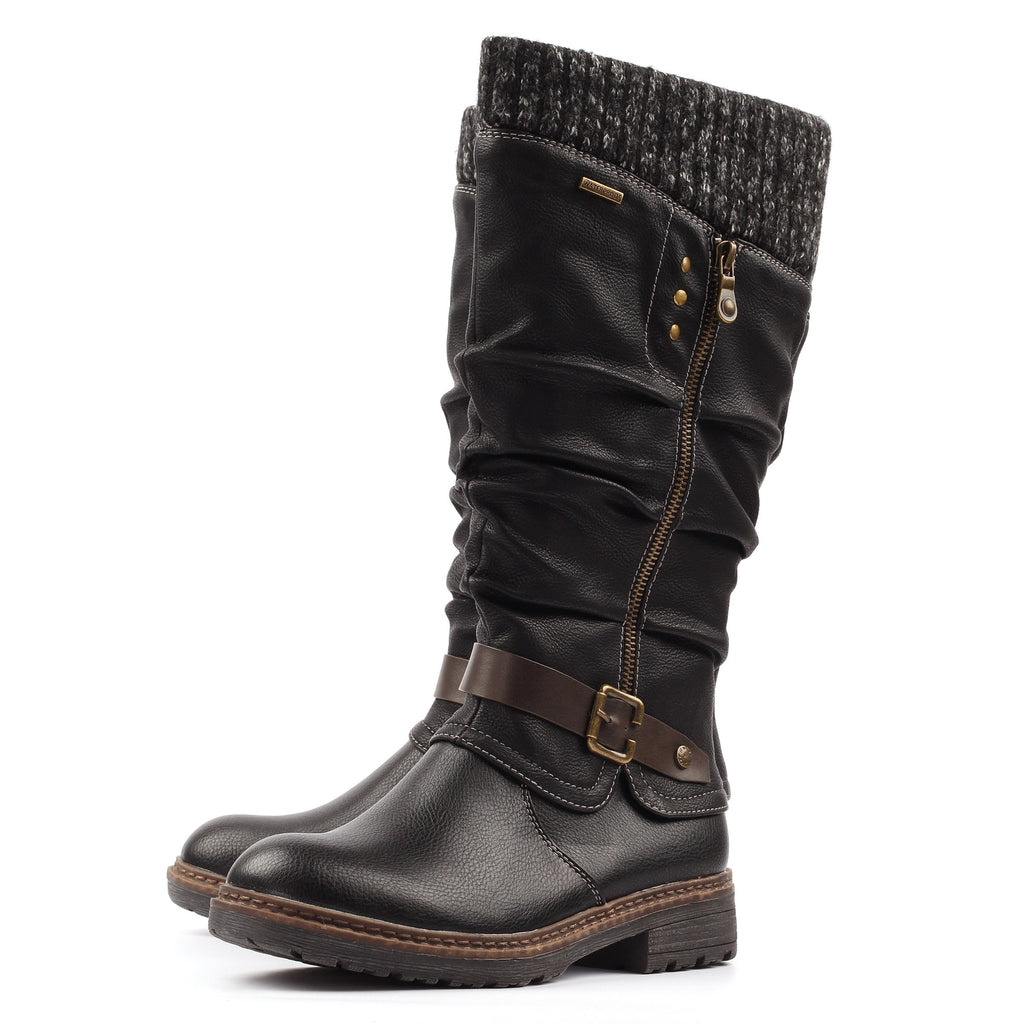 Brisbane Black Waterproof Boot