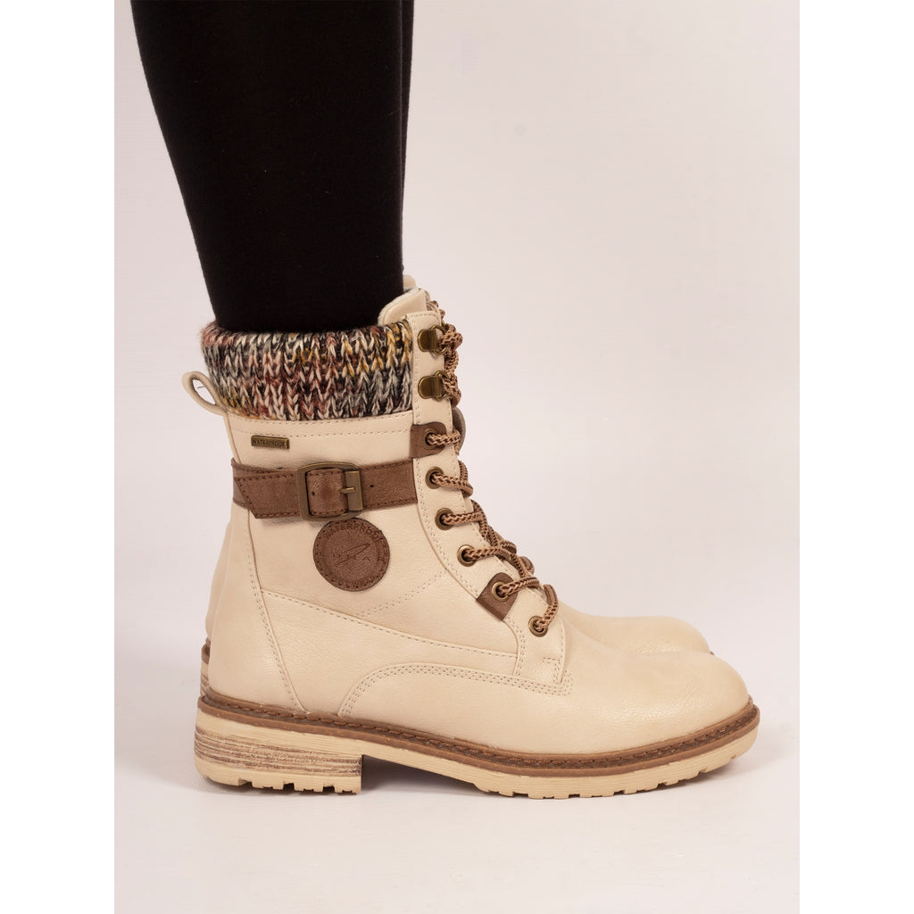 Annabelle Cream Waterproof Boot