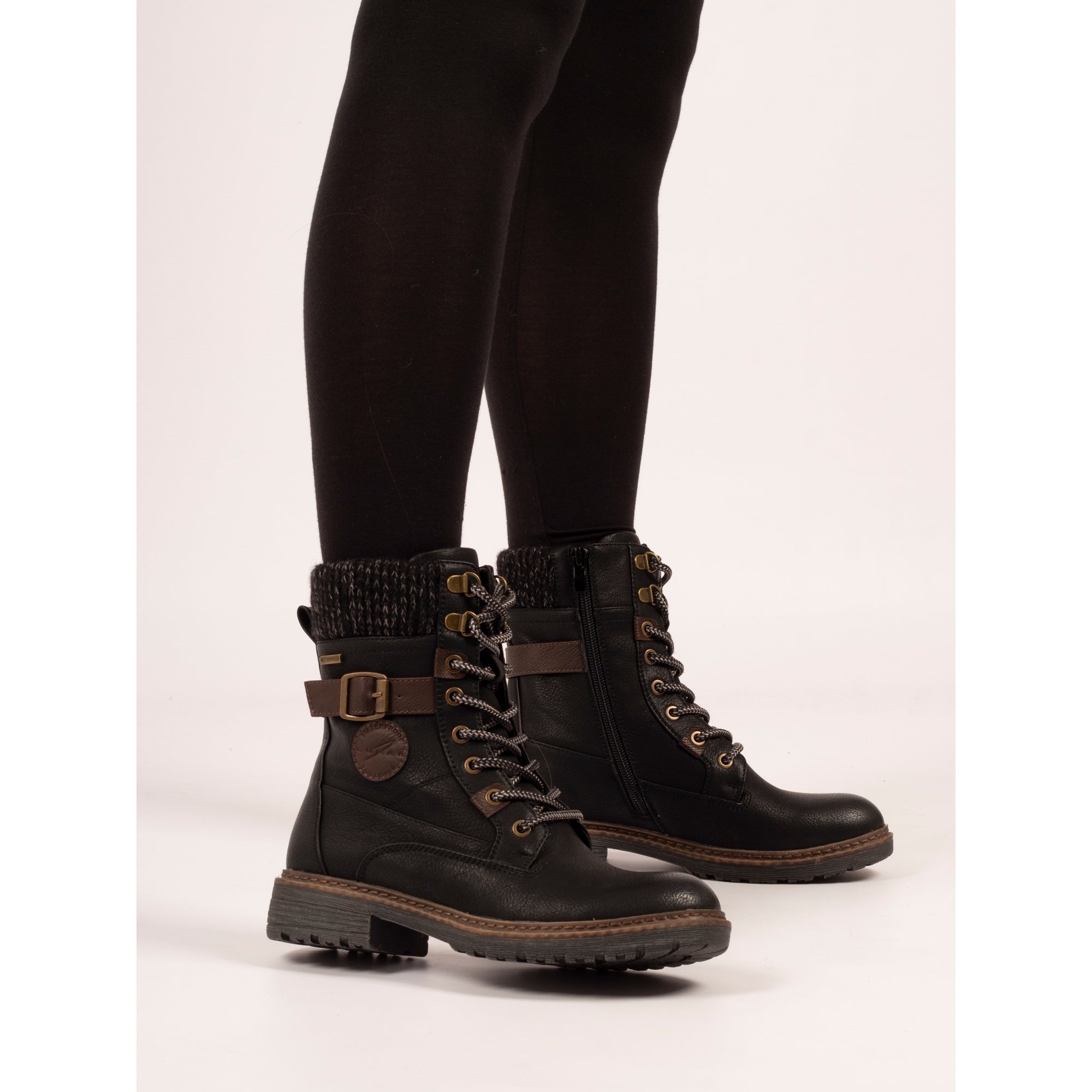 Annabelle Black Waterproof Boot