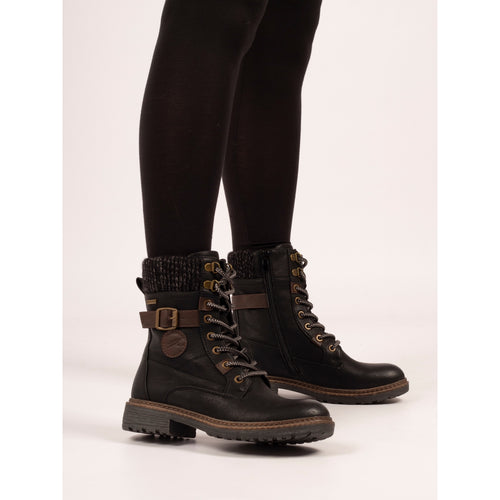Annabelle Black Waterproof Boot