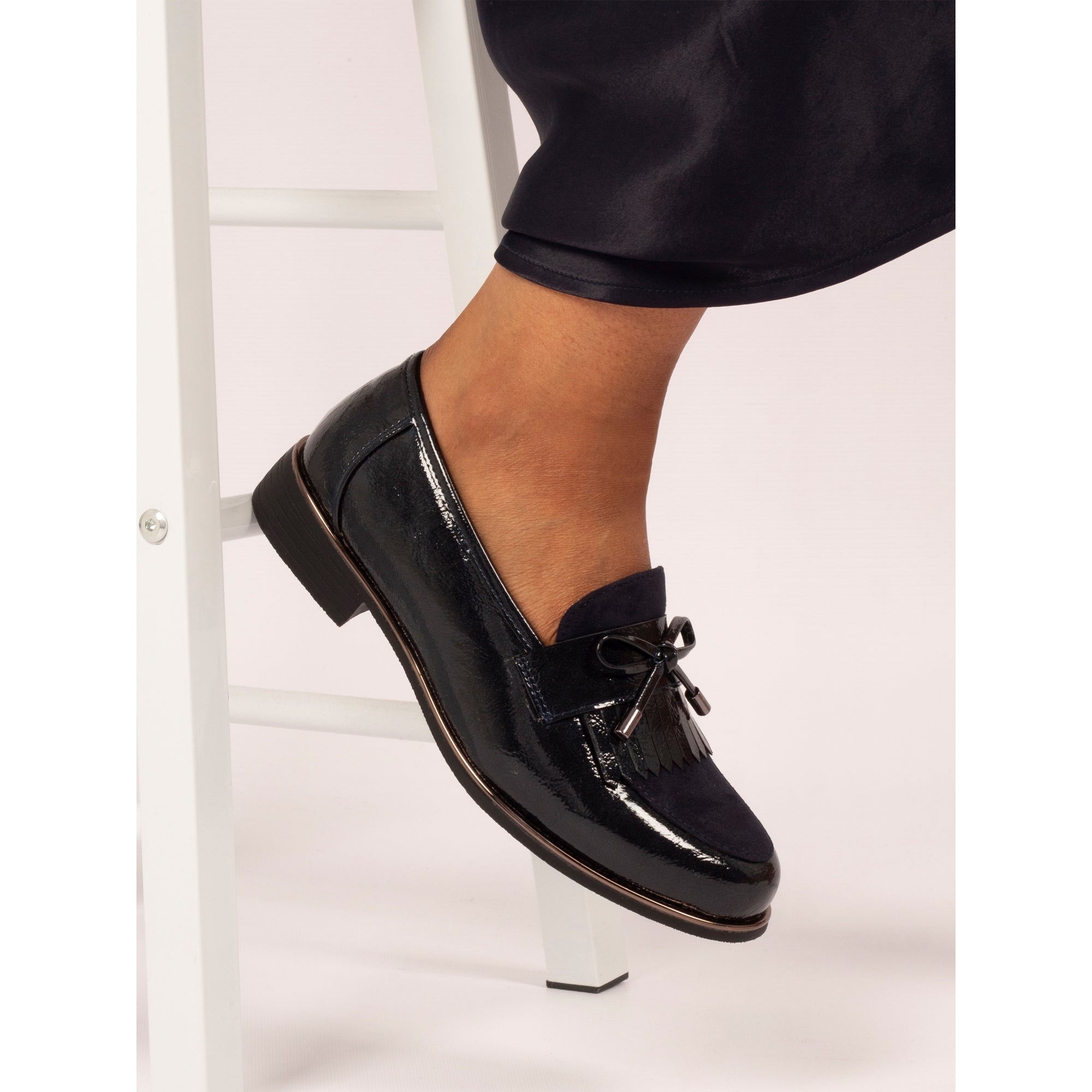 Cheska Navy Shoe