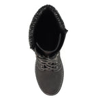 Caesar Black Wide Fit Long Boot