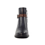 Cassie Navy Ankle Boot
