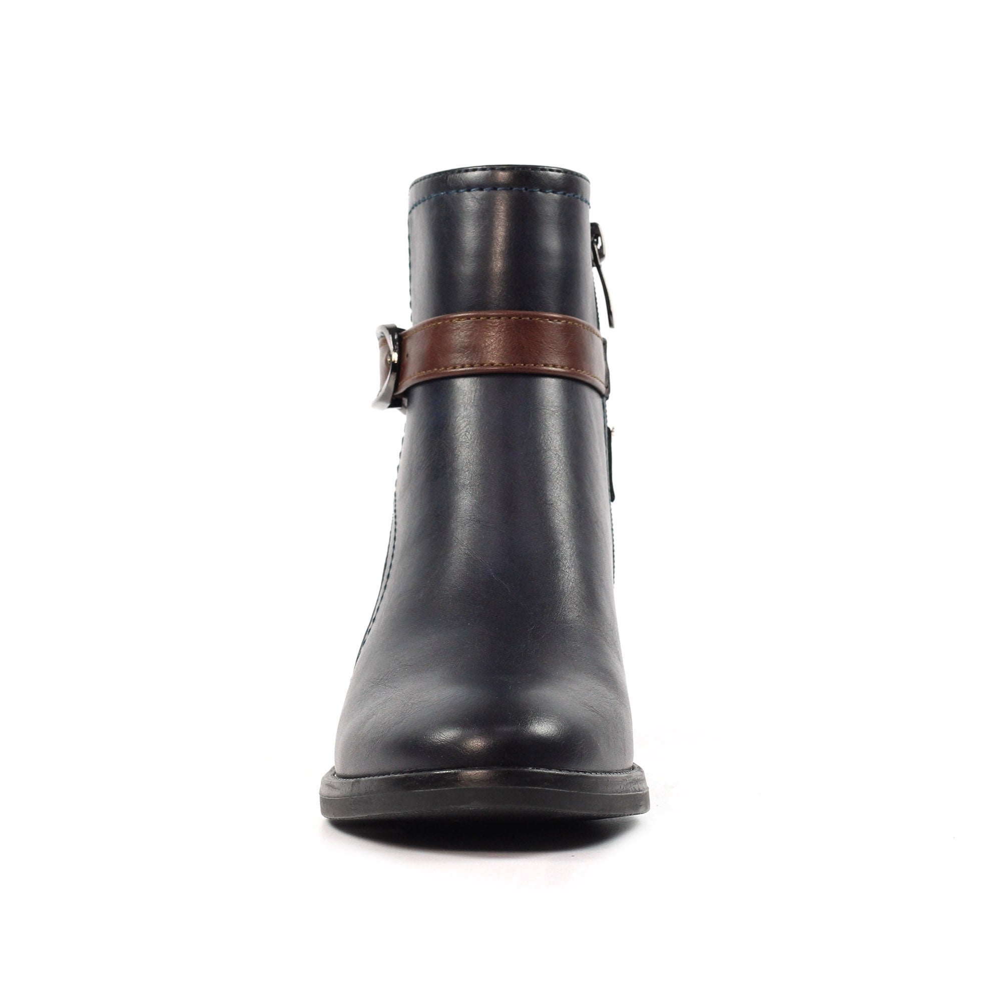 Cassie Navy Ankle Boot