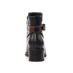 Cassie Navy Ankle Boot
